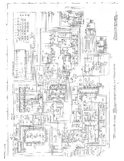 Denon DCD-920 Denon DCD-920 CD Player electronic diagram