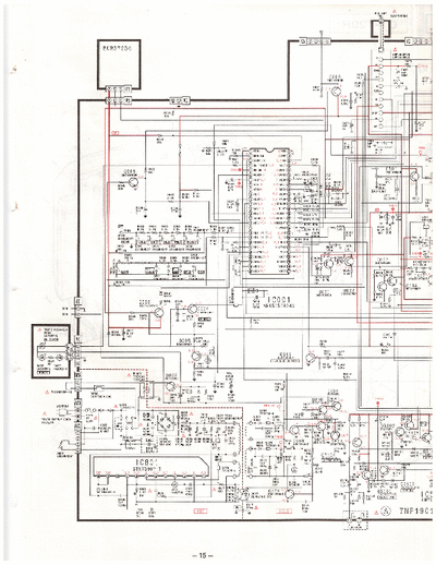 PANASONIC CT-T14R DIAGRAMA EN PDF DE TELEVISOR PANASONIC DE 14¨ Y DE 20¨ DE LA LINEA CT-T