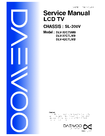 DAEWOO  Service Manual
Power with L6562, L6598, STR-A6151