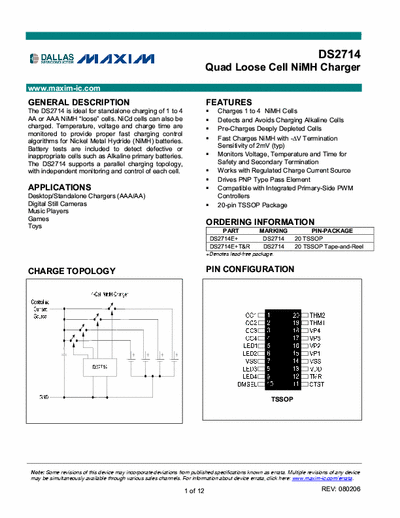   NiCd/Ni MH Battery Charger