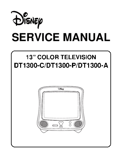 Disney DT1300-C (P) (A) Service Manual - 13