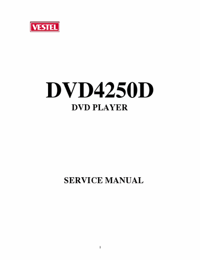 Vestel 4250D Service manual