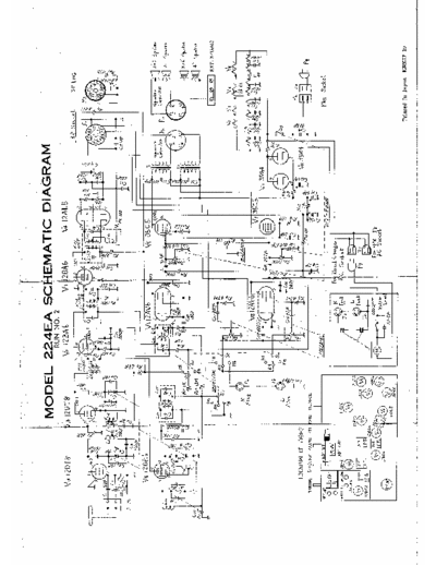 Delmonico Nivico Model 224EA Delmonico Nivico Model 224EA schematic