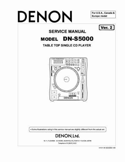 Denon DNS5000 cd