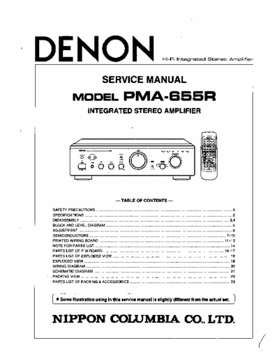 Denon PMA655R integrated amplifier