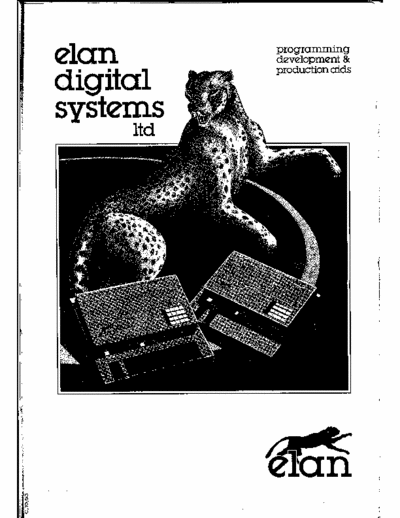 Elan E9 eprom/eeprom editing programmer
operating instructions