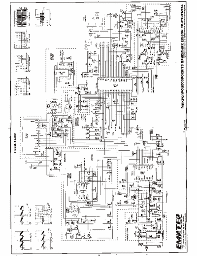 Edison Continental Service Schematic