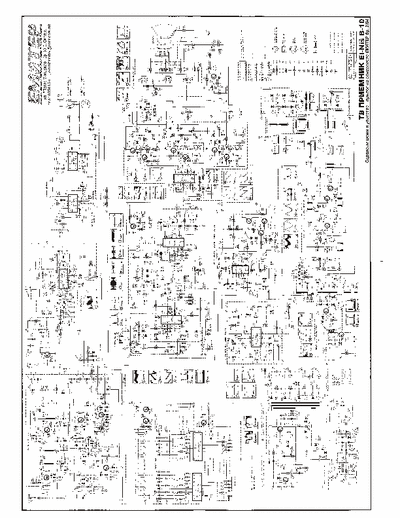 Ei Nis Chassis B-10 Service Schematic