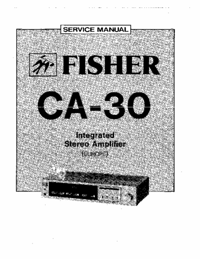 Fisher CA30 integrated amplifier
