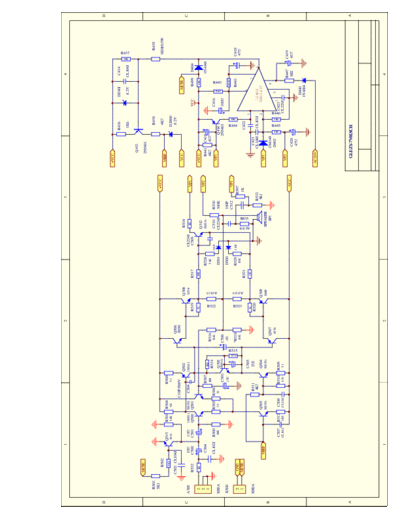 Advance Acoustic EZY-7 Schematics