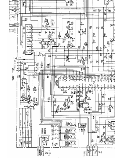 Sony KV-2553MT shematic diagram