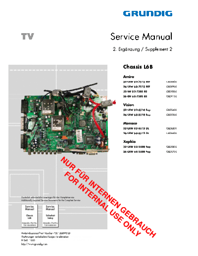 GRUNDIG, BEKO 26"-32" service manual