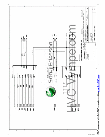 Sony Ericsson Z530 Schematics phone