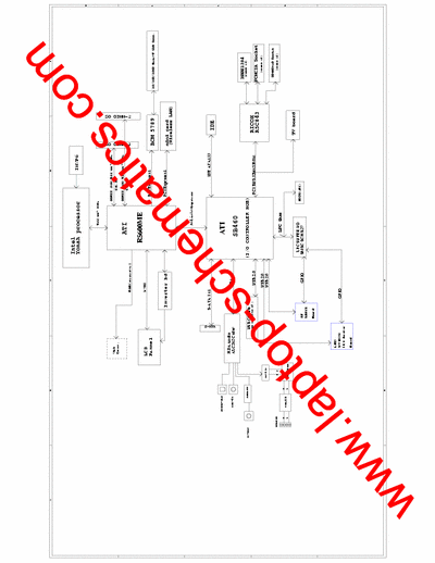 Gericom  Gericom laptop motherboard schematic diagram