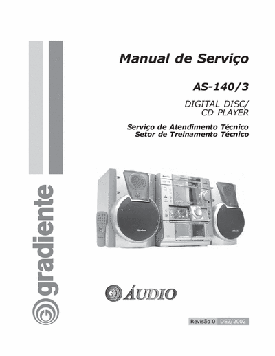 Gradiente AS140 cd player