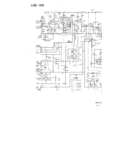 Gradiente LAB500 intergated amplifier