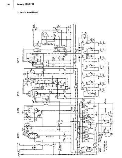 Grundig 5010 W schematic
