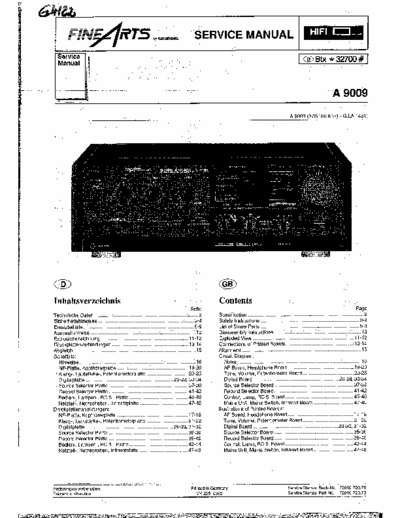 Grundig A9009 integrated amplifier