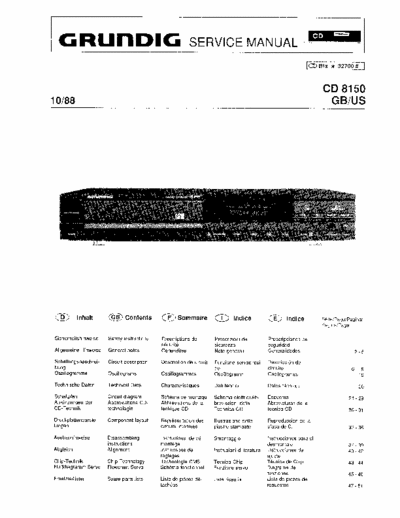 Grundig CD8150 cd player