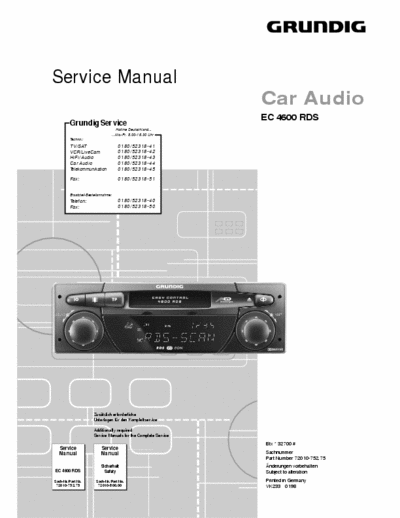 Grundig EC4600 car receiver