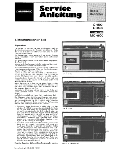 Grundig C 4100 service manual