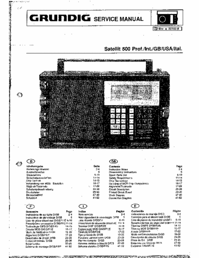 Grundig Satelit500 portable receiver