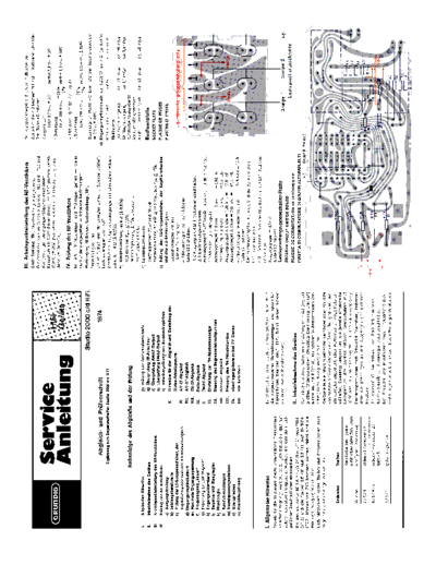 Grundig Studio 2000_c/d service manual