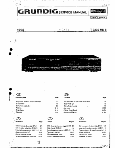 Grundig T8200MkII tuner