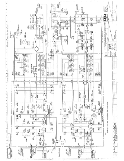 H&H M900 poweramp schematic