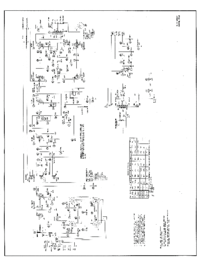H H Scott D 99 Tube audio amplifier schematic
