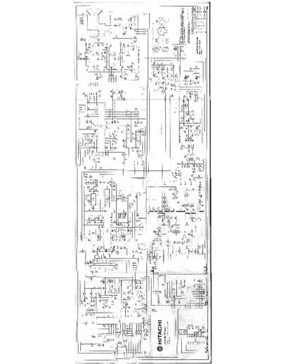 HITACHI CST2148  CST2548 Schematic Diagram - (5.114Kb) pag. 1