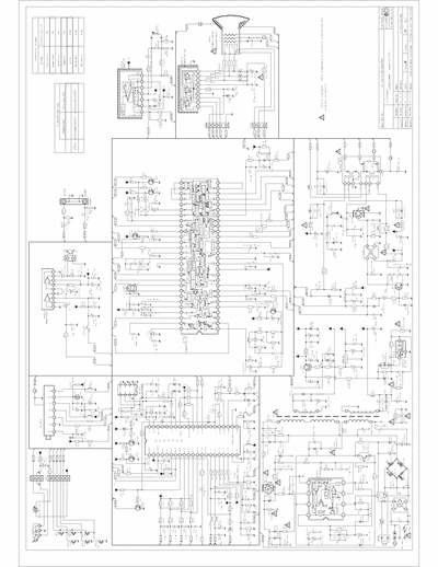 CCE HPS-1403 TV CCE MODEL HPS-1403 SCHEMATICS