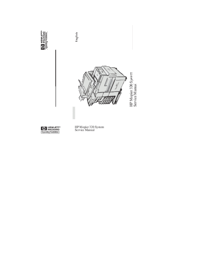 HP Mopier 320 HP Mopier 320 System Service Manual