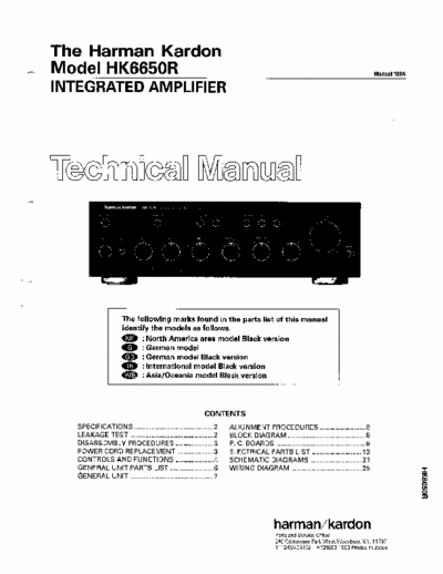 Harman/Kardon HK6650 integrated amplifier