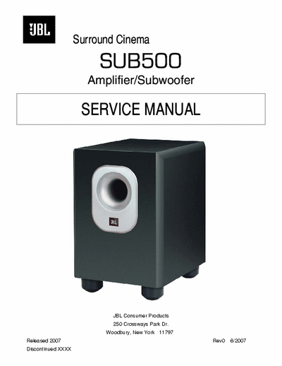 Harman/Kardon SUB500 active subwoofer