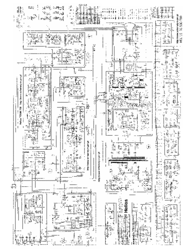 Helios TC 500, TC 700 Schematic diagram for the Helios TC 500 & TC 700 models (all of the schematics of the separate pages of the PDF file have aligned and merged in one PDF file).