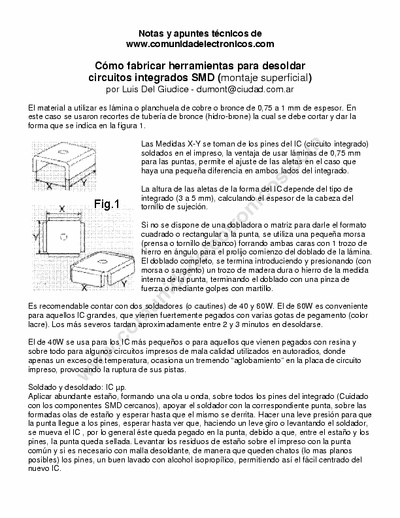   Useful to handle SMD