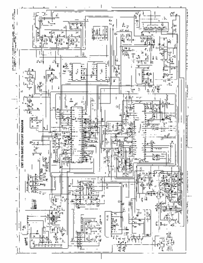 Hitachi CMT2196 CMT2196 Basic Circuit Diagram