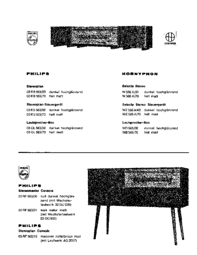 Philips 03RB563 service manual