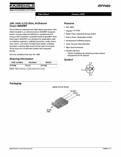  IRFP460 IRFP460