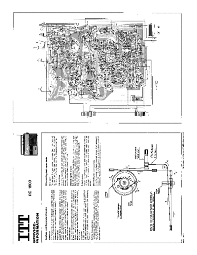 ITT RC 1600 service manual