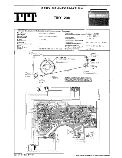 ITT Tiny 200 service manual