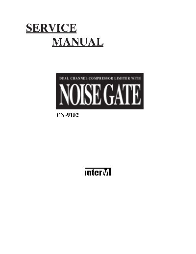 InterM CN9102 noise gate