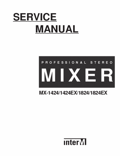 InterM MX1824 mixer