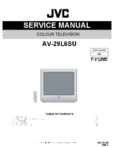 JVC AV-29L6SU FULL SERV. MANUAL