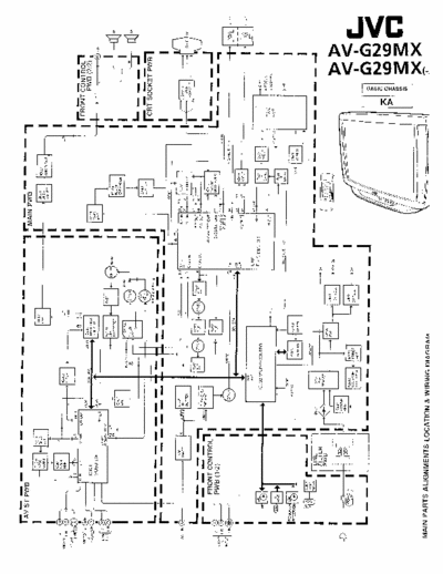 JVC AV-G29MX M37201M6-B49SP, TDA8366, TDA8350Q, STR-S6709