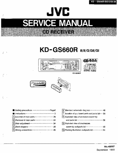 JVC KD-GS660R JVC KD-GS660R car audio