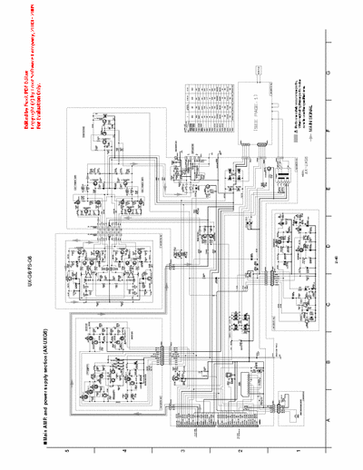 jvc UX-G6R UX-G6R main amplifier