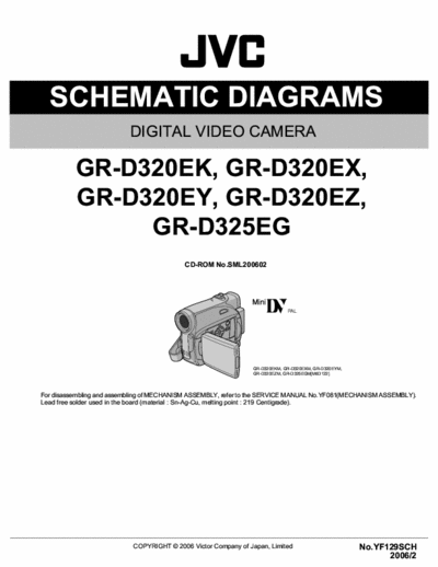 JVC GR-D320,D325 SCHEMA