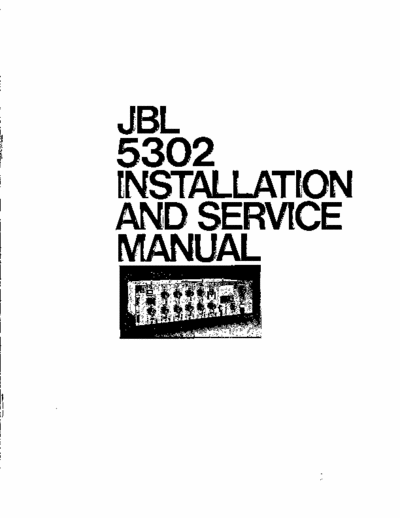 JBL 5302 mixer